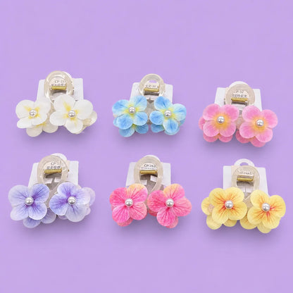 Floral hair claw (1Dz) - CP-252