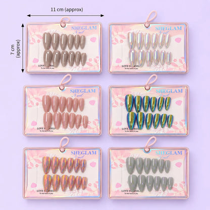 Chrome finish Press on nails (1Dz) - UBKWS2951