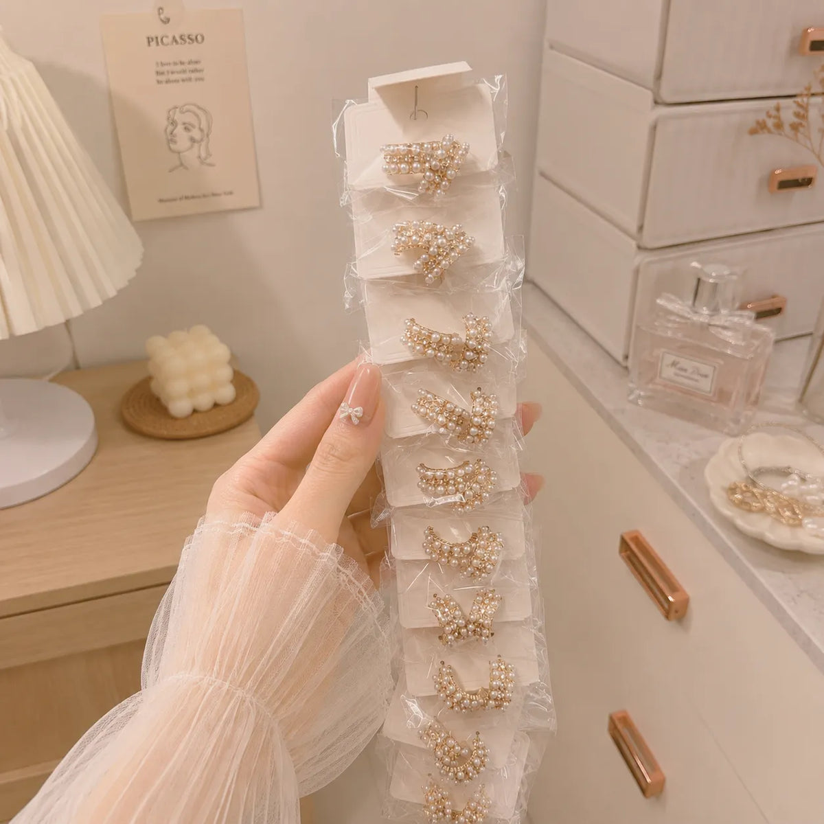 Korean Earrings (10 Pairs) - UBKWS4095