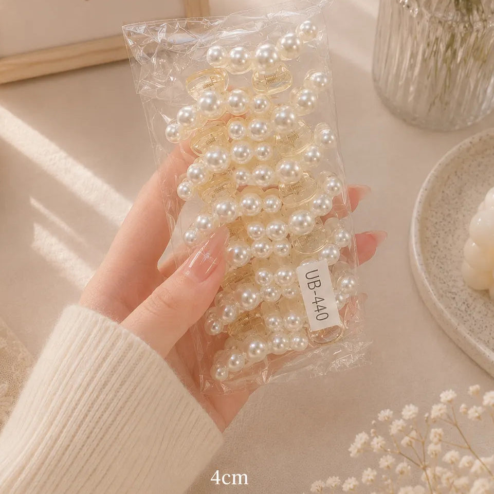 Pearl hair claw (1Dz) - UBKWS440-2
