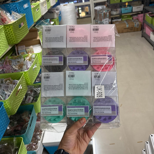 Hair Scalp Massager Shampoo Brush (1Dz) - UBKWS2371