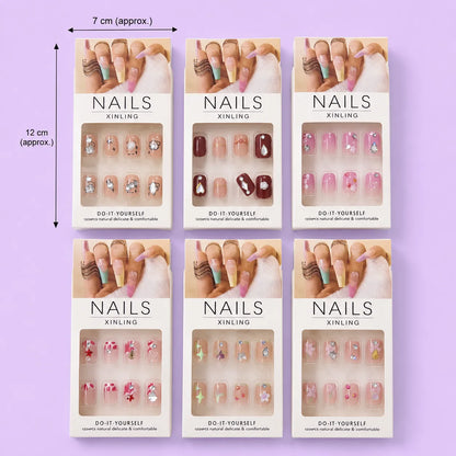 Korean Press on nails (1Dz) - UBKWS2959