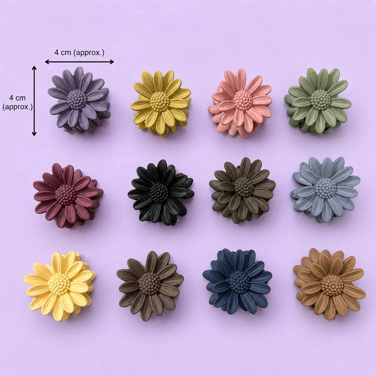 Hui hui Mini hair claws (1Dz) - UBKWS2993