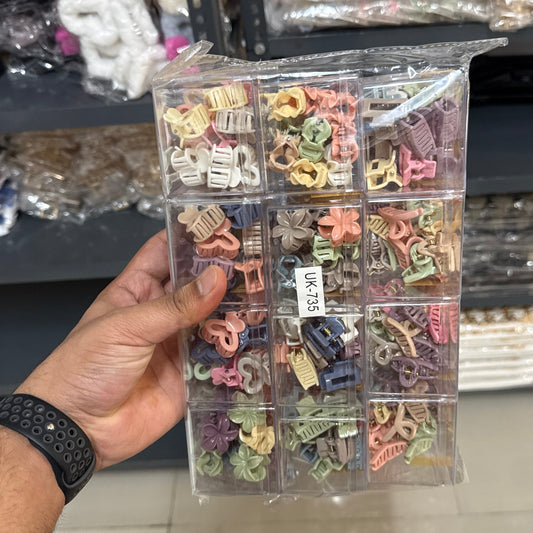 Mini hair claws (12 Boxes) - UBKWS929