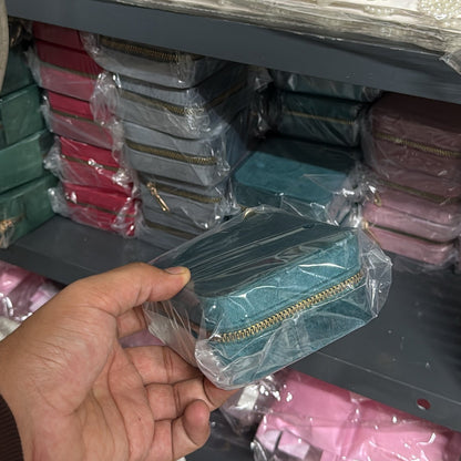 Velvet Jewelry Organizer Box (12Pcs) - UBKWS1233