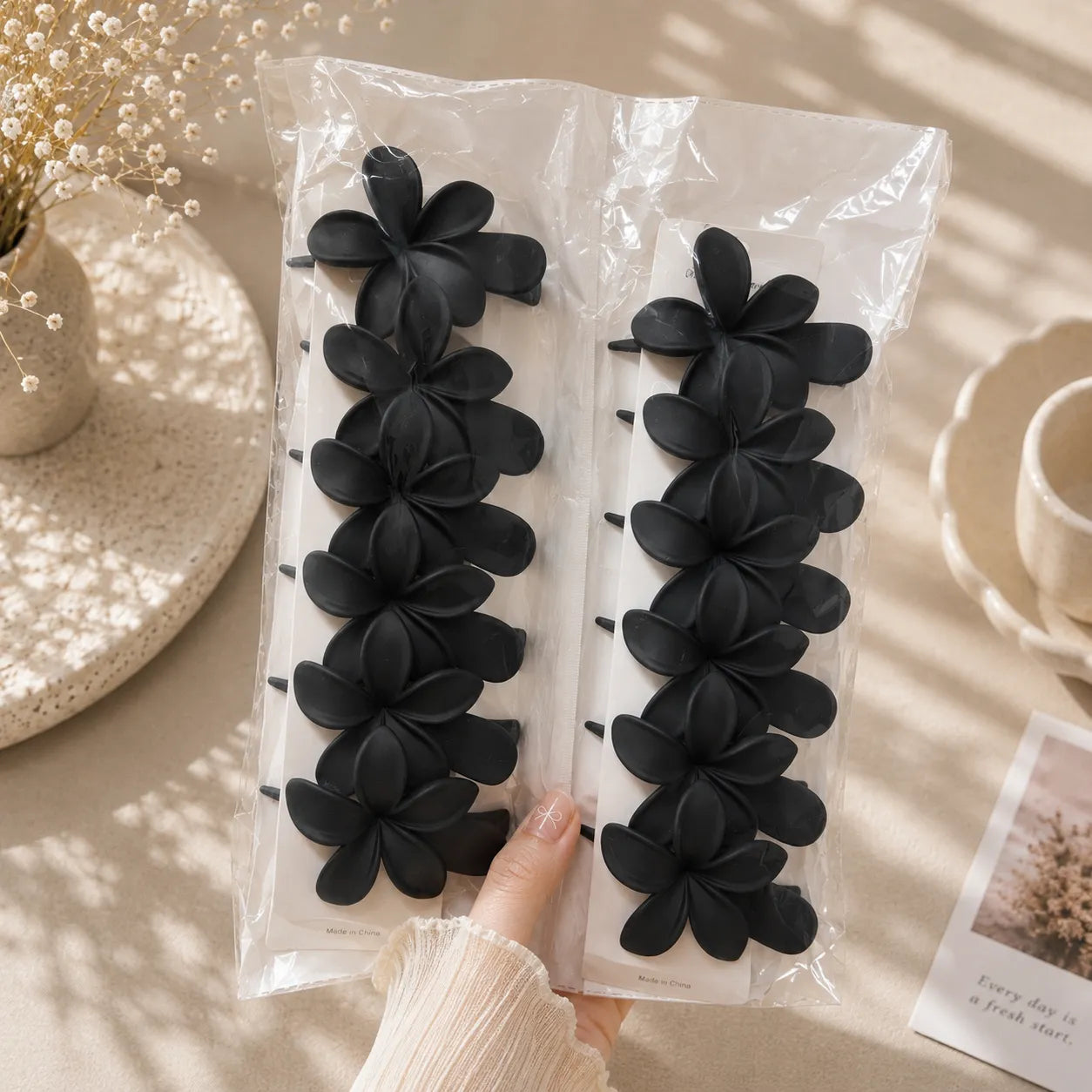 Flower Side hair pin (1Dz) - UBKWS2836