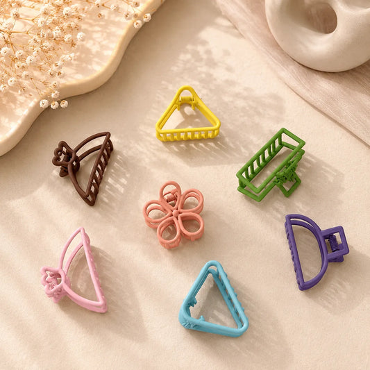 Matt Metal hair claw (1Dz)  - UBKWS2841