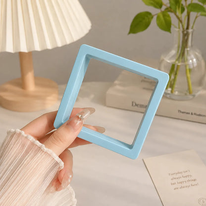 9x9 Cm - 3D Floating box (10Pcs) - Sky blue