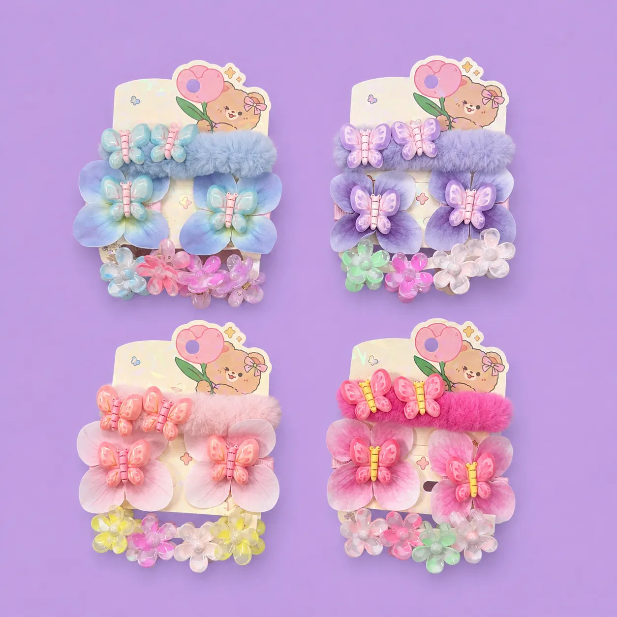 Kids hair accessories set (1Dz) - CP-175