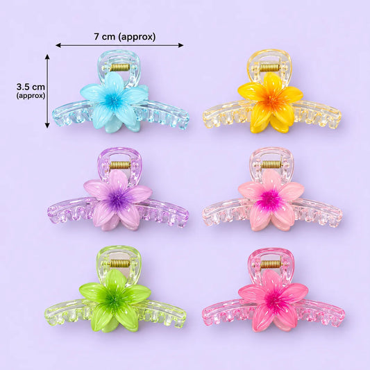 Flower Hair Clips (1Dz) – UBKWS4334