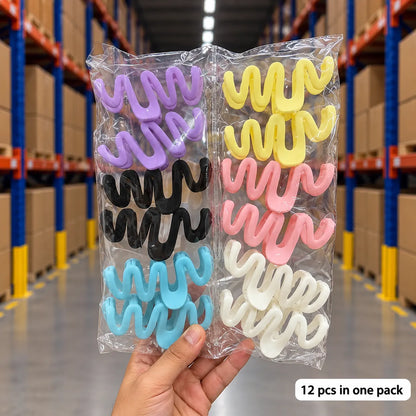 XL Pastel matt hair claw (1Dz) - UBKWS4354