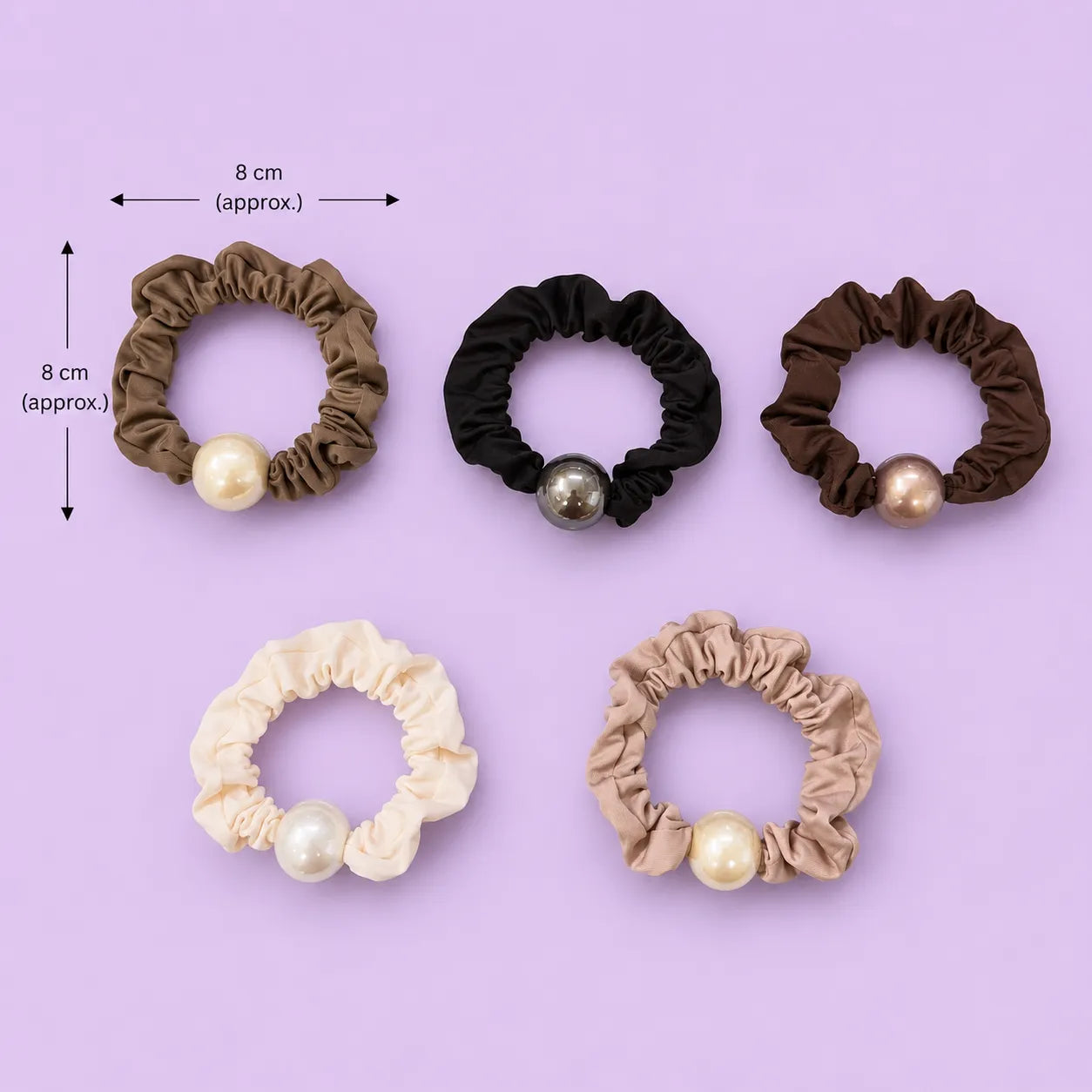 Thin hair scrunchies (1Dz) - UBKWS2939
