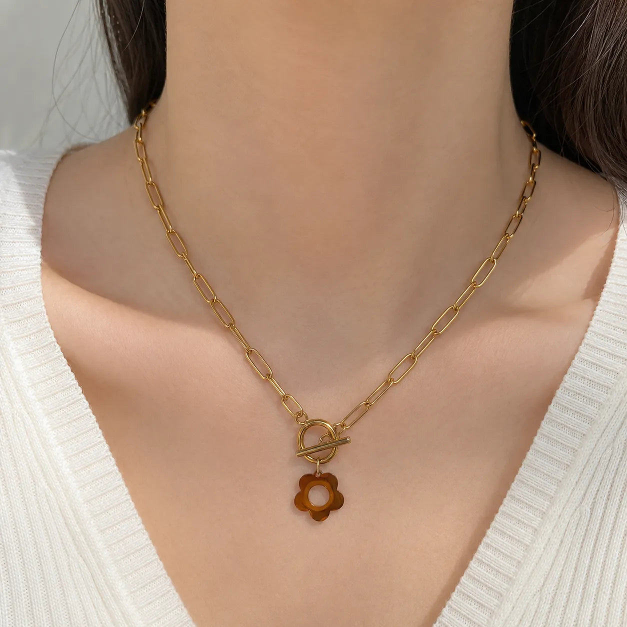 Korean Necklace (1Pc) - UBKWS3014