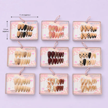 Glossy Press on nails (1Dz) - UBKWS2948