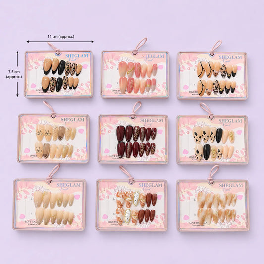 Glossy Press on nails (1Dz) - UBKWS2948