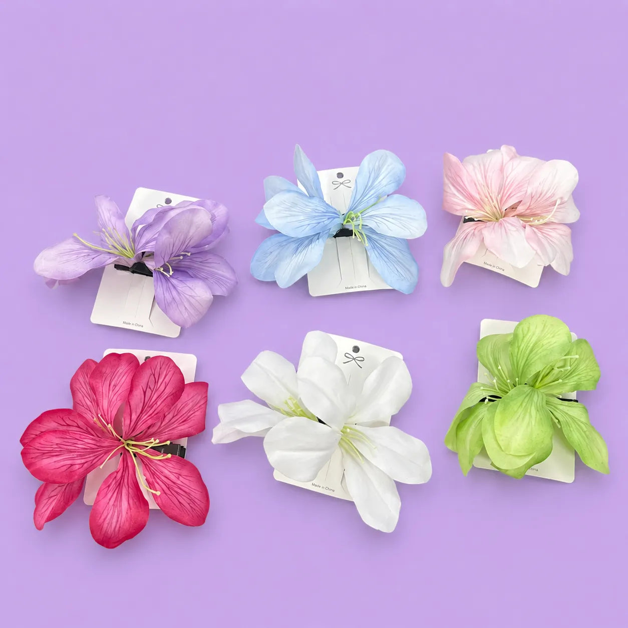 Floral hair pin (1Dz) - CP-251