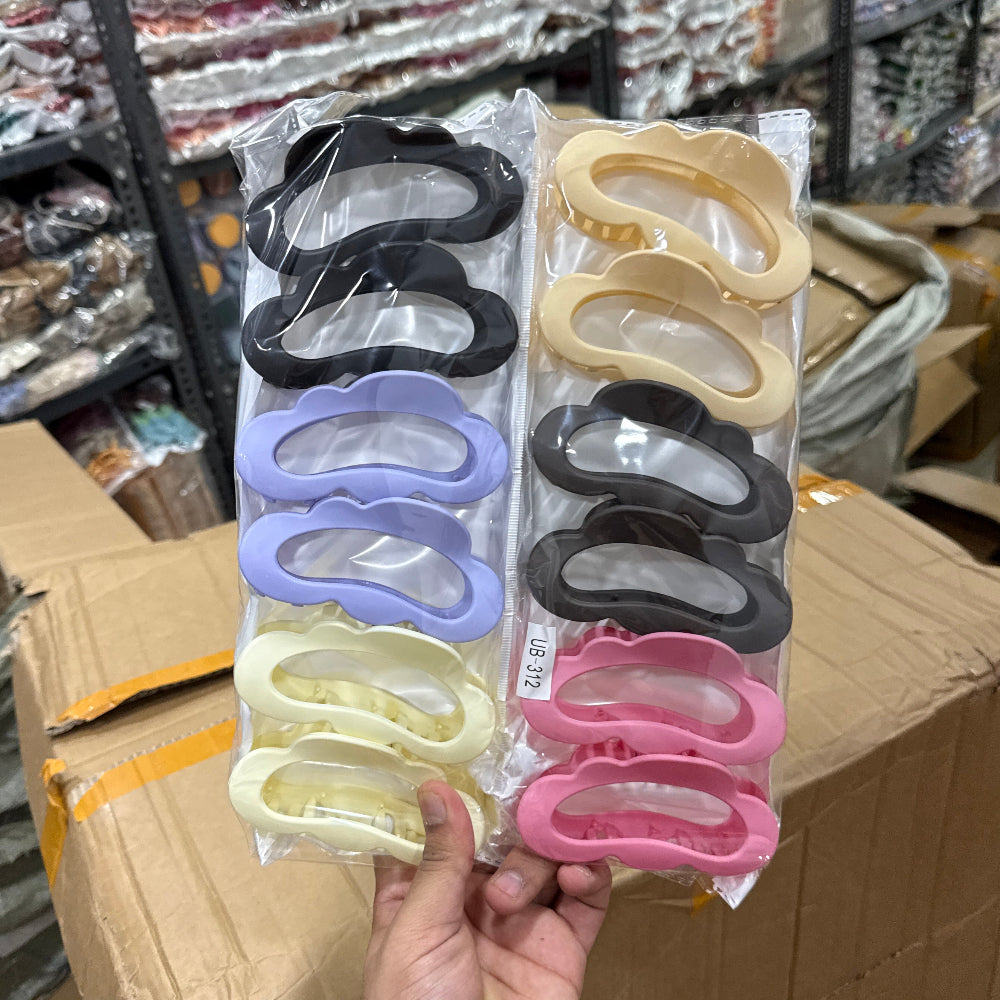 Matte Cloud Hair Claw (1Dz) - UBKWS2474