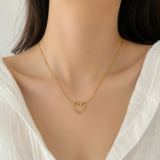 Heart Necklace (1Pc) - UBKWS2996