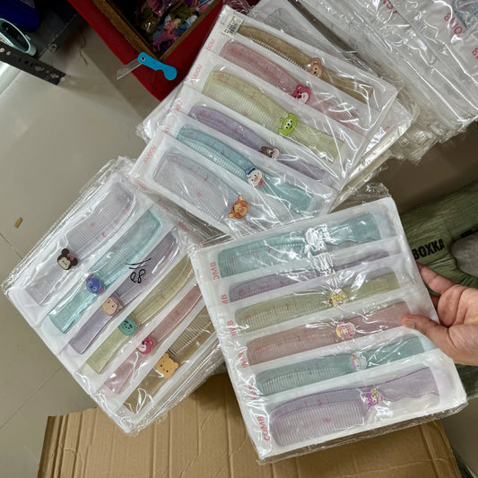 Korean Style hair comb (Pack of 12) - UBKWS902