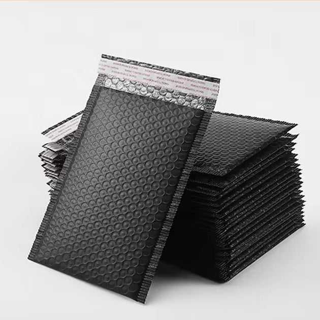 Black Bubble Courier Bag – 20 × 15 cm  (50Pcs) - UBKWS2372