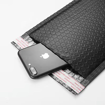 Black Bubble Courier Bag – 20 × 15 cm  (50Pcs) - UBKWS2372