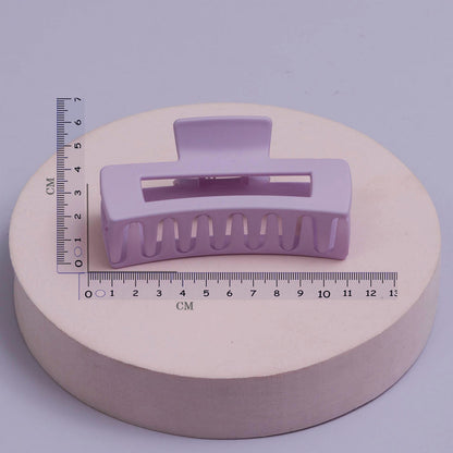 Korean Style Matte Hair claw (Pack of 12) - UBKWS997