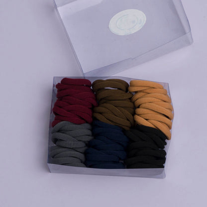 Soft hair ties (12 Boxes) - UBKWS1009
