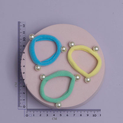 Soft hair ties with zipper (Pack of 12) - UBKWS1014