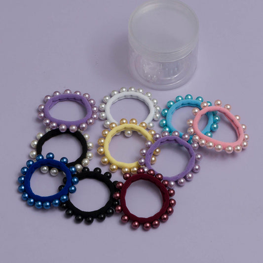 Pearl hair ties (Pack of 12) - UBKWS1015
