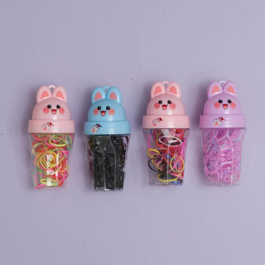 Kids Disco hair ties with Bottle (Pack of 12) - UBKWS1016