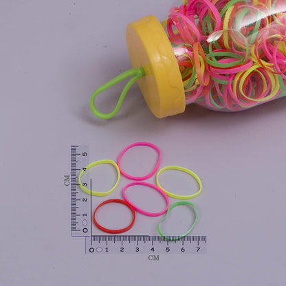 Kids Disco hair ties with Bottle (Pack of 12) - UBKWS1017
