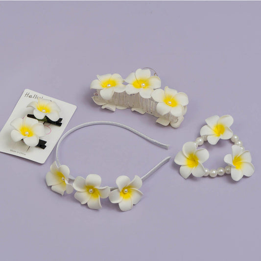 Flower Hair accessories set - UBKWS1022