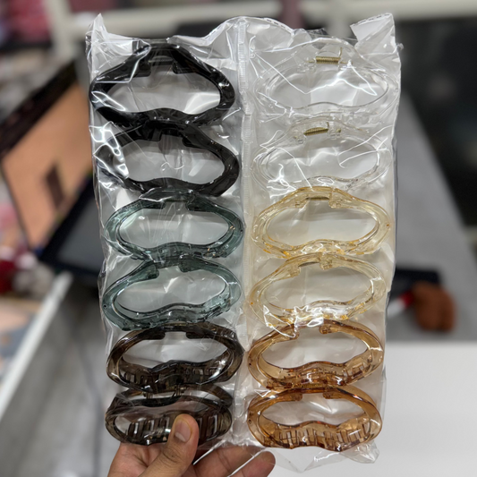 Watercolor Hair claw (1Dz) - UBKWS2589