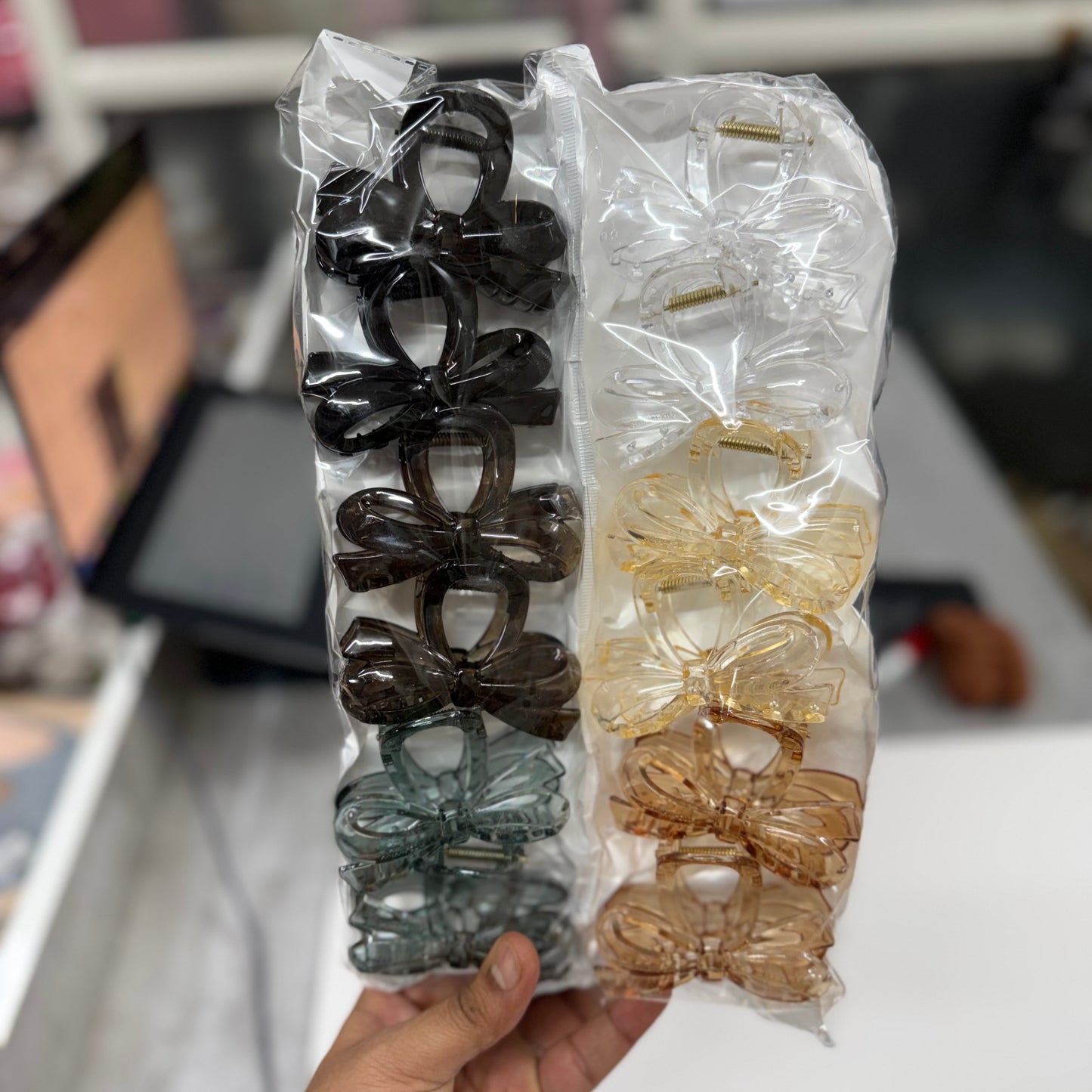 Watercolor Hair claw (1Dz) - UBKWS2592