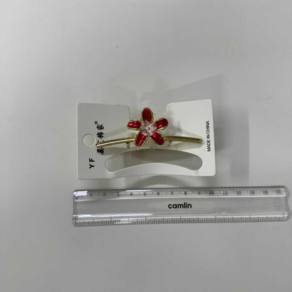 Metal enamel hair claw  (1Dz) - UBKWS2614
