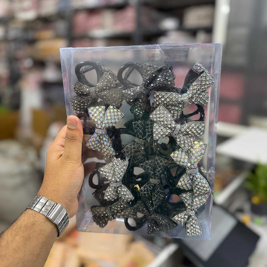 Premium stone hair claw (3Pcs)  - UBKWS2626