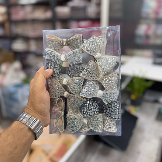 Premium stone hair pins (3Pcs) - UBKWS2635