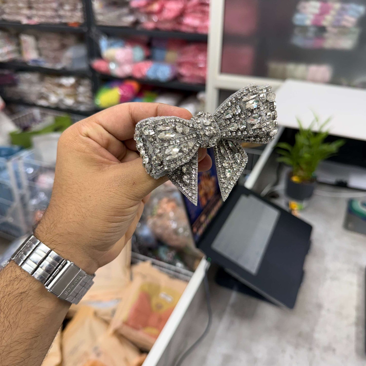 Premium stone hair pins (3Pcs) - UBKWS2638