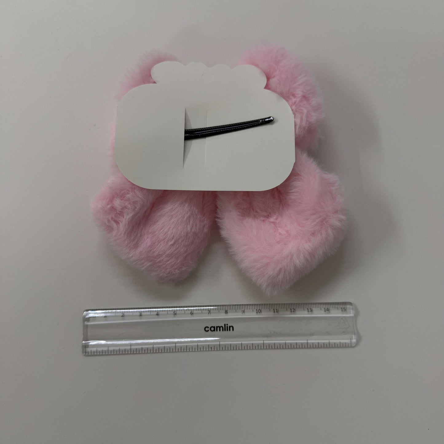 Fur Bow hair pins (1Dz) - UBKWS2641