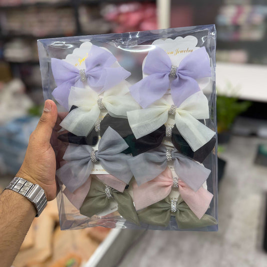 Bow hair pins (1Dz) - UBKWS2645