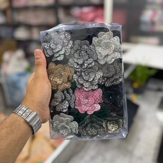 Premium stone scrunchies (3Pcs) - UBKWS2630