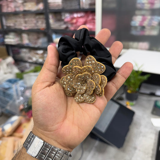 Premium stone scrunchies (3Pcs) - UBKWS2630
