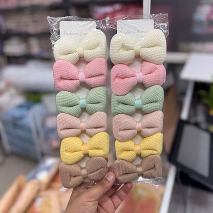 Bow hair pins (1Dz) - UBKWS2650