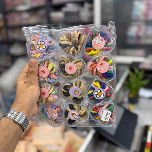 Hair ties set (1Dz) - UBKWS2660