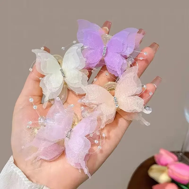 Butterly fly hair claw (1Dz) - UBKWS464