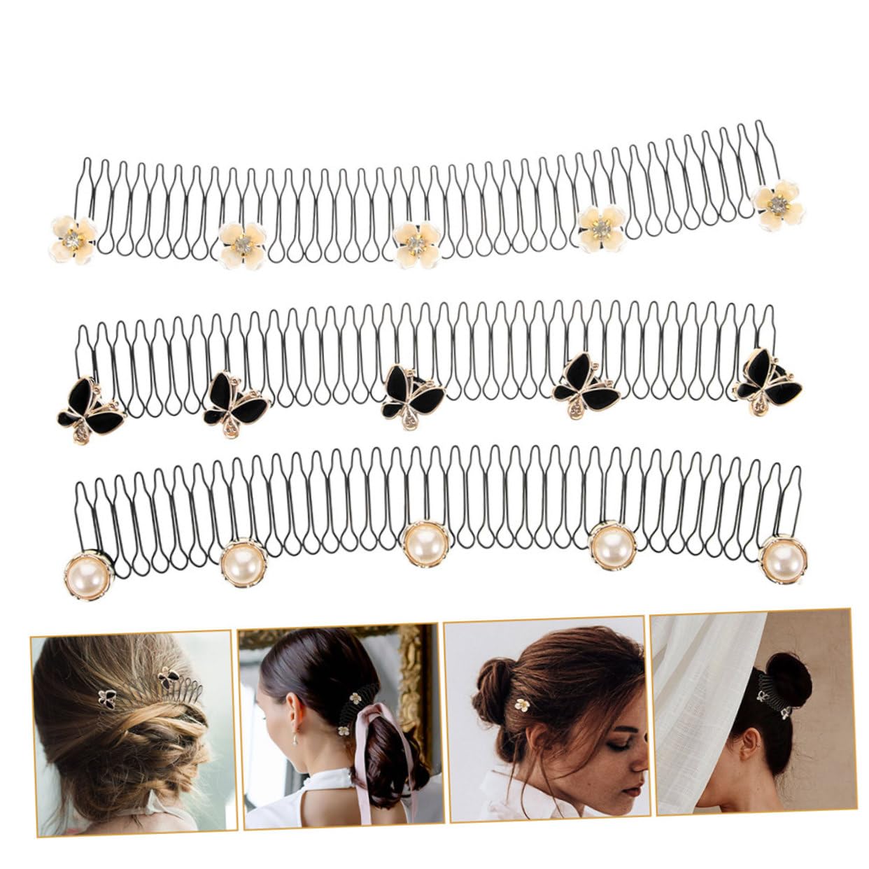 Slide in hair pin (Pack of 12) - UBKWS888