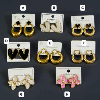 Anti-Tarnish Earrings - UBK3170