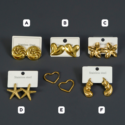 Anti-Tarnish Earrings - UBK3171