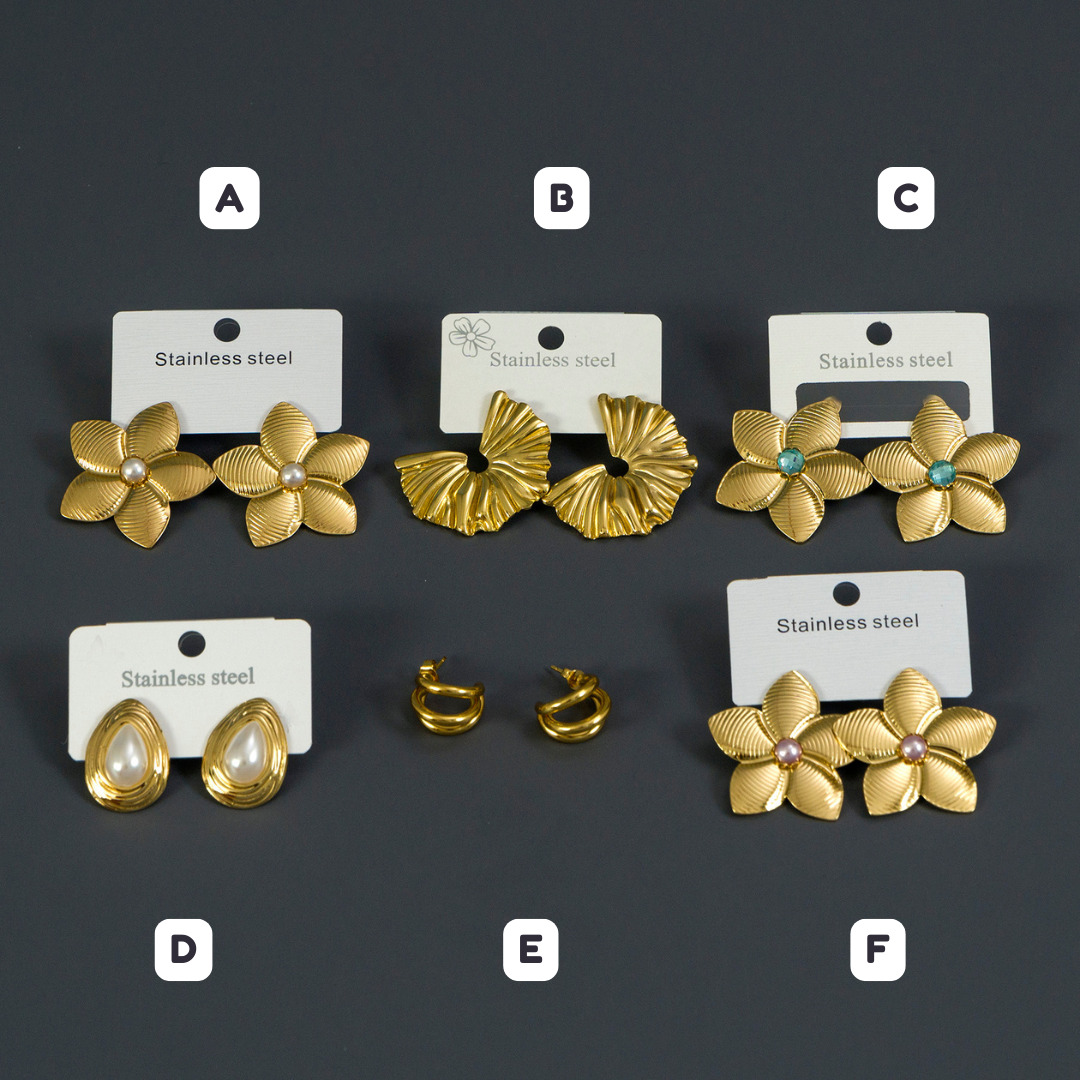 Anti-Tarnish Earrings - UBK3172