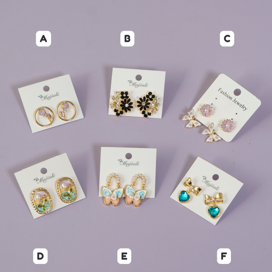 Korean Earrings - UBK3161